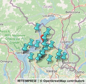 Mappa Via S. Pietro, 21016 Luino VA, Italia (11.644)