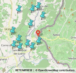 Mappa Sant'Elena, 34070 Dolegna del Collio GO, Italia (2.12083)