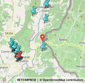 Mappa Sant'Elena, 34070 Dolegna del Collio GO, Italia (2.6735)