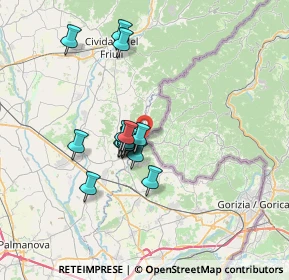 Mappa Sant'Elena, 34070 Dolegna del Collio GO, Italia (5.40733)