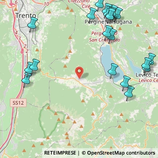 Mappa Via Trieste, 38049 Vigolo Vattaro TN, Italia (6.209)