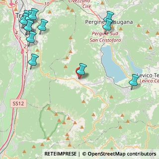 Mappa Via Trieste, 38049 Vigolo Vattaro TN, Italia (6.36154)