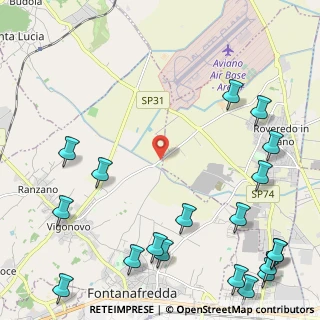Mappa Via Francesco Baracca, 33074 Fontanafredda PN, Italia (3.27158)