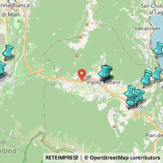Mappa SS 349, 38049 Vigolo Vattaro TN, Italia (3.01)