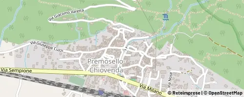 Mappa Premosello-Chiovenda