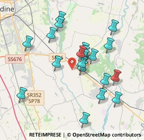 Mappa Via Guglielmo Marconi, 33042 Buttrio UD, Italia (3.546)