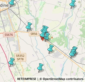 Mappa Via Guglielmo Marconi, 33042 Buttrio UD, Italia (4.34231)