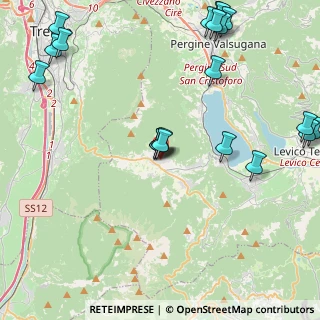 Mappa Via Trieste, 38049 Altopiano della Vigolana TN, Italia (5.531)
