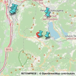 Mappa Via Trieste, 38049 Altopiano della Vigolana TN, Italia (5.59091)