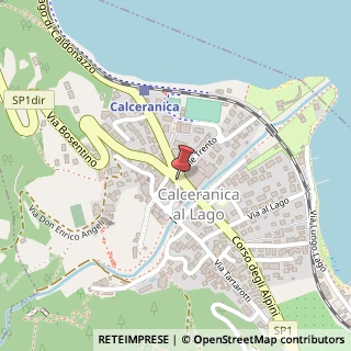 Mappa Piazza Graziadei,  8, 38050 Calceranica al Lago, Trento (Trentino-Alto Adige)