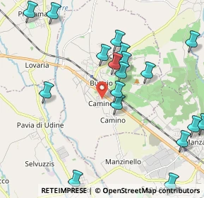 Mappa Via G. B. Beltrame, 33042 Buttrio UD, Italia (2.577)