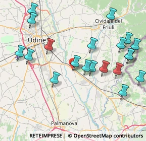 Mappa Via G. B. Beltrame, 33042 Buttrio UD, Italia (9.187)