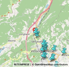 Mappa Via Pier Francesco Calvi, 31029 Vittorio Veneto TV, Italia (2.61154)