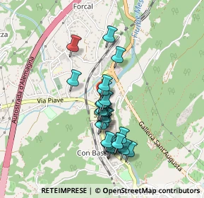 Mappa Via Pier Francesco Calvi, 31029 Vittorio Veneto TV, Italia (0.348)