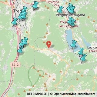 Mappa Via Fontanelle, 38049 Altopiano della Vigolana TN, Italia (6.204)