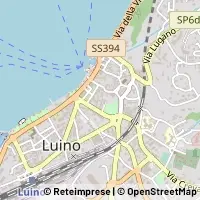 Mapa Luino