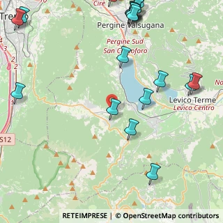Mappa Via Trento, 38049 Bosentino TN, Italia (6.069)