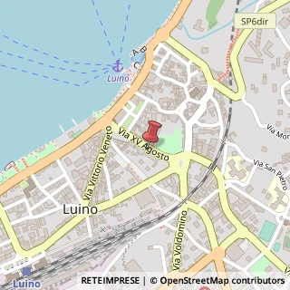 Mappa Via XV Agosto, 26, 21016 Luino, Varese (Lombardia)