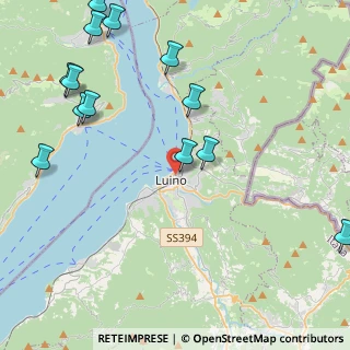 Mappa Via XV Agosto, 21016 Luino VA, Italia (5.49462)
