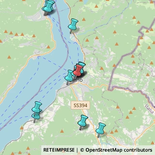 Mappa Via XV Agosto, 21016 Luino VA, Italia (5.057)