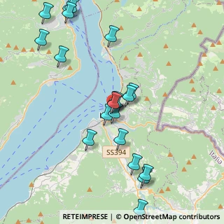 Mappa Via XV Agosto, 21016 Luino VA, Italia (4.3205)