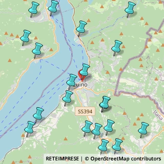 Mappa Via XV Agosto, 21016 Luino VA, Italia (5.752)