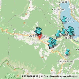 Mappa Via della Fricca, 38049 Vigolo Vattaro TN, Italia (1.9175)