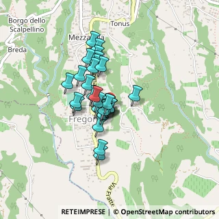 Mappa Via Borgo Varnier, 31010 Fregona TV, Italia (0.29)