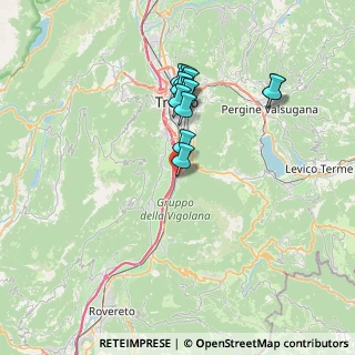 Mappa Via Giulio Catoni, 38100 Trento TN, Italia (6.21)