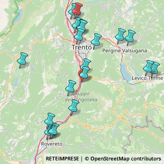 Mappa Via Giulio Catoni, 38100 Trento TN, Italia (10.017)