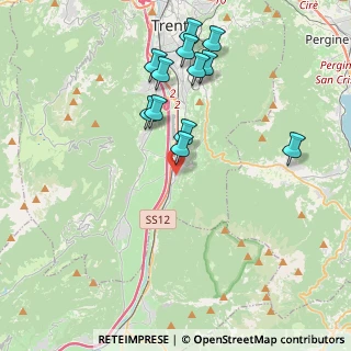 Mappa Via Giulio Catoni, 38100 Trento TN, Italia (3.88083)