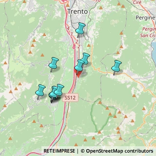 Mappa Via Giulio Catoni, 38100 Trento TN, Italia (3.33818)