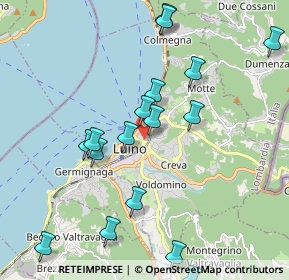 Mappa Via Luini Bernardino, 21016 Luino VA, Italia (2.472)