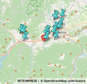Mappa Via Vittime delle Foibe, 32030 Seren del Grappa BL, Italia (3.03313)