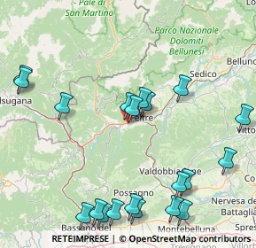 Mappa Via Vittime delle Foibe, 32030 Seren del Grappa BL, Italia (19.729)
