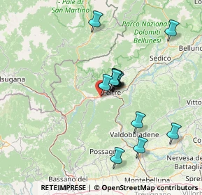 Mappa Via Vittime delle Foibe, 32030 Seren del Grappa BL, Italia (11.79)