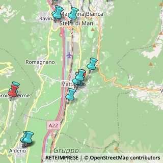 Mappa Via delle Regole, 38100 Mattarello TN, Italia (3.251)