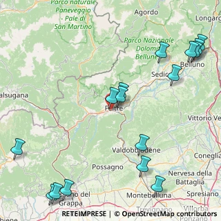 Mappa Via S. Giuseppe, 32032 Feltre BL, Italia (22.95875)