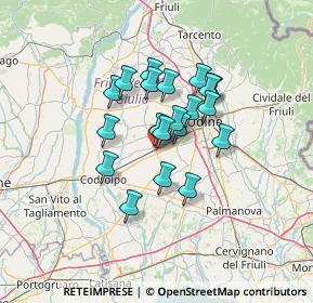 Mappa SP 10, 33031 Basiliano UD, Italia (9.6015)