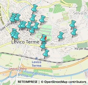 Mappa Viale Rovigo, 38056 Levico Terme TN, Italia (0.52)