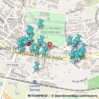 Mappa Viale Rovigo, 38056 Levico Terme TN, Italia (0.24815)