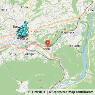 Mappa Via della Rocchetta, 32032 Feltre BL, Italia (2.60091)