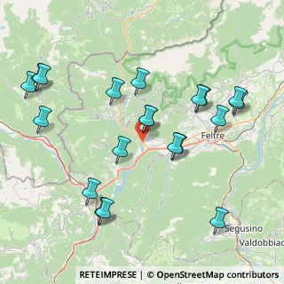 Mappa Via Masiola, 32030 Fonzaso BL, Italia (8.697)