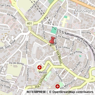 Mappa Via Besso, 41a, 6900 Sarnano, Macerata (Marche)