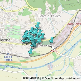 Mappa Viale Venezia, 38056 Levico Terme TN, Italia (0.3)