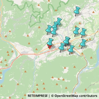 Mappa Via Giare, 32032 Feltre BL, Italia (3.55769)