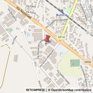 Mappa Via A. Volta, 1, 33042 Buttrio, Udine (Friuli-Venezia Giulia)