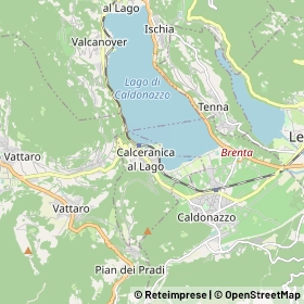 Mappa Calceranica al Lago