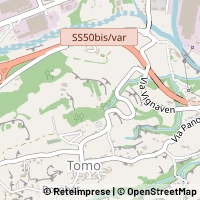 Mapa Feltre