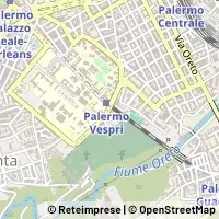 Kort Palermo
